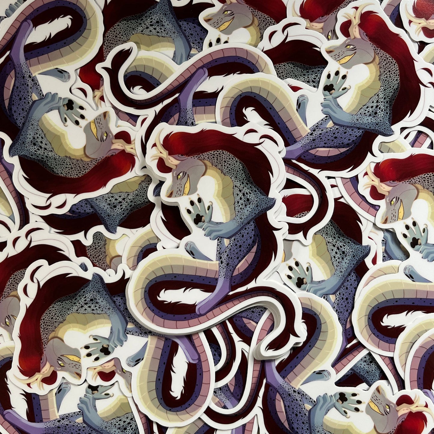 King of Cats Sticker