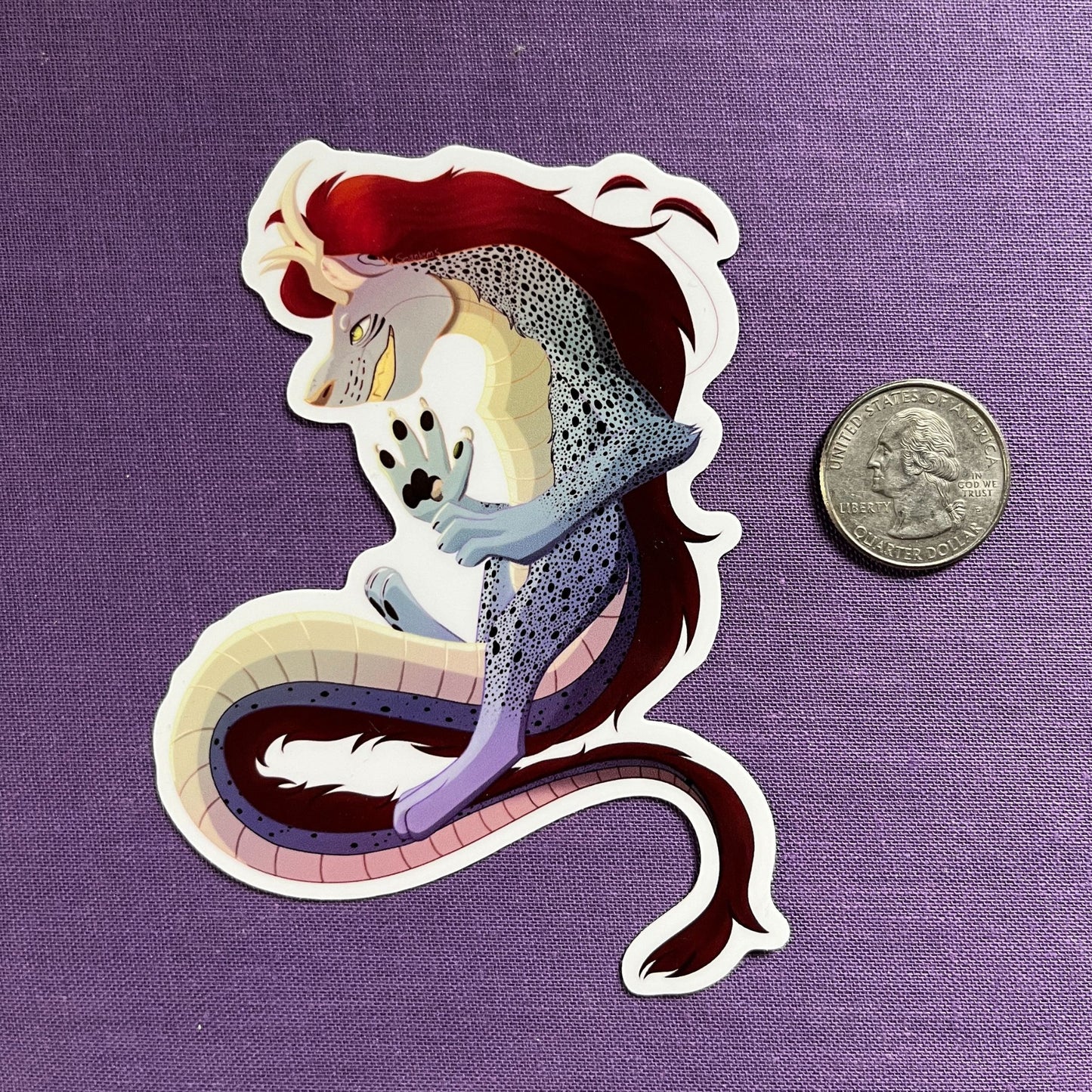 King of Cats Sticker