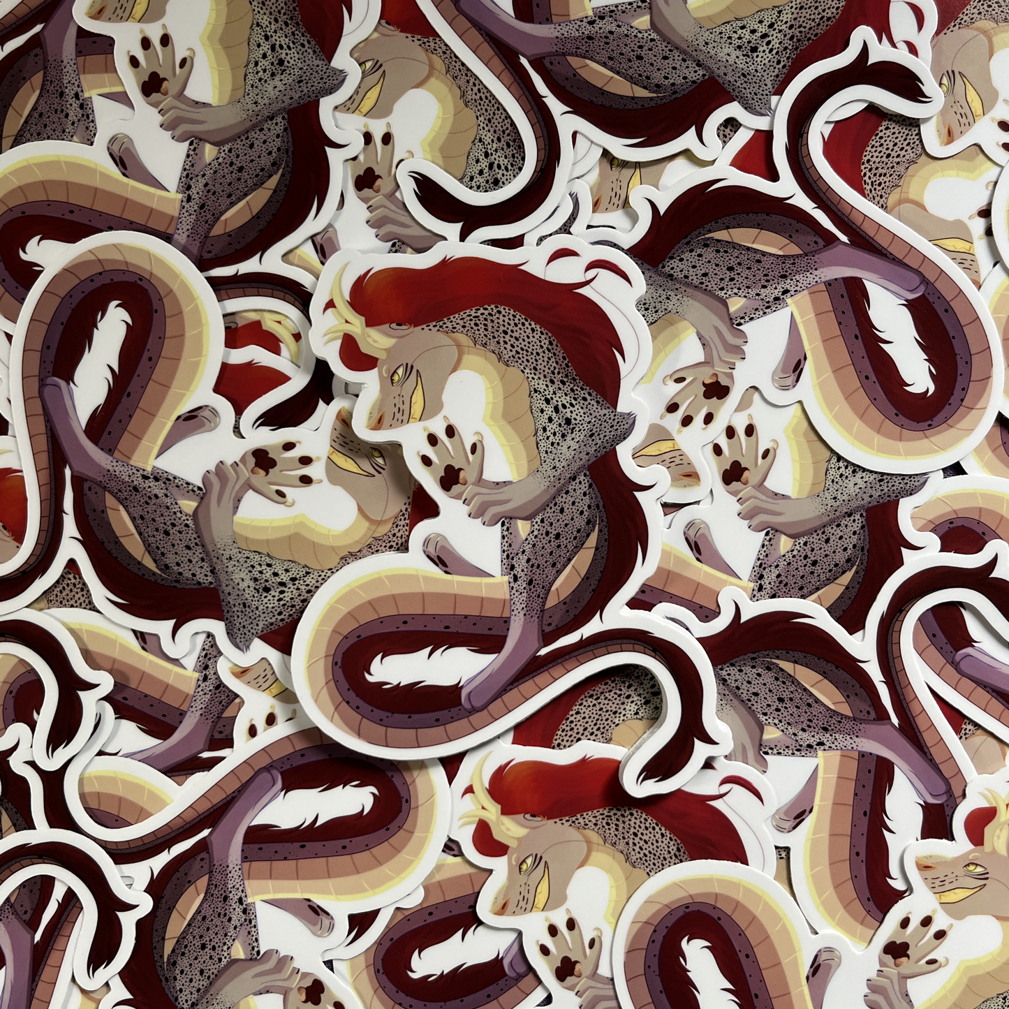 King of Cats Sticker