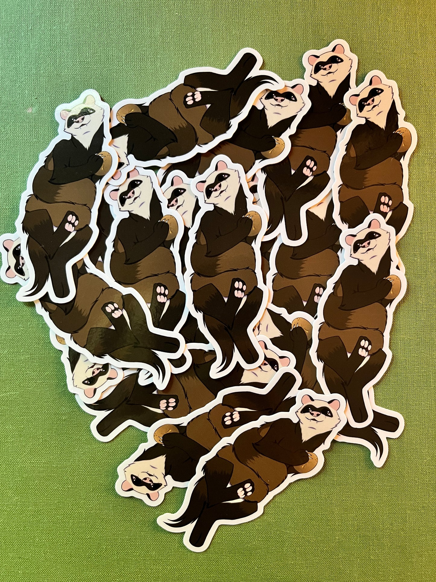 Twister Ferret Sticker
