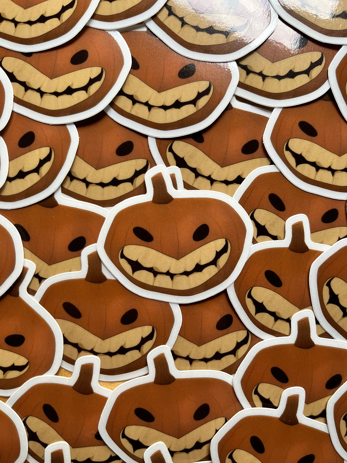 Spooky Pumpkin Stickers