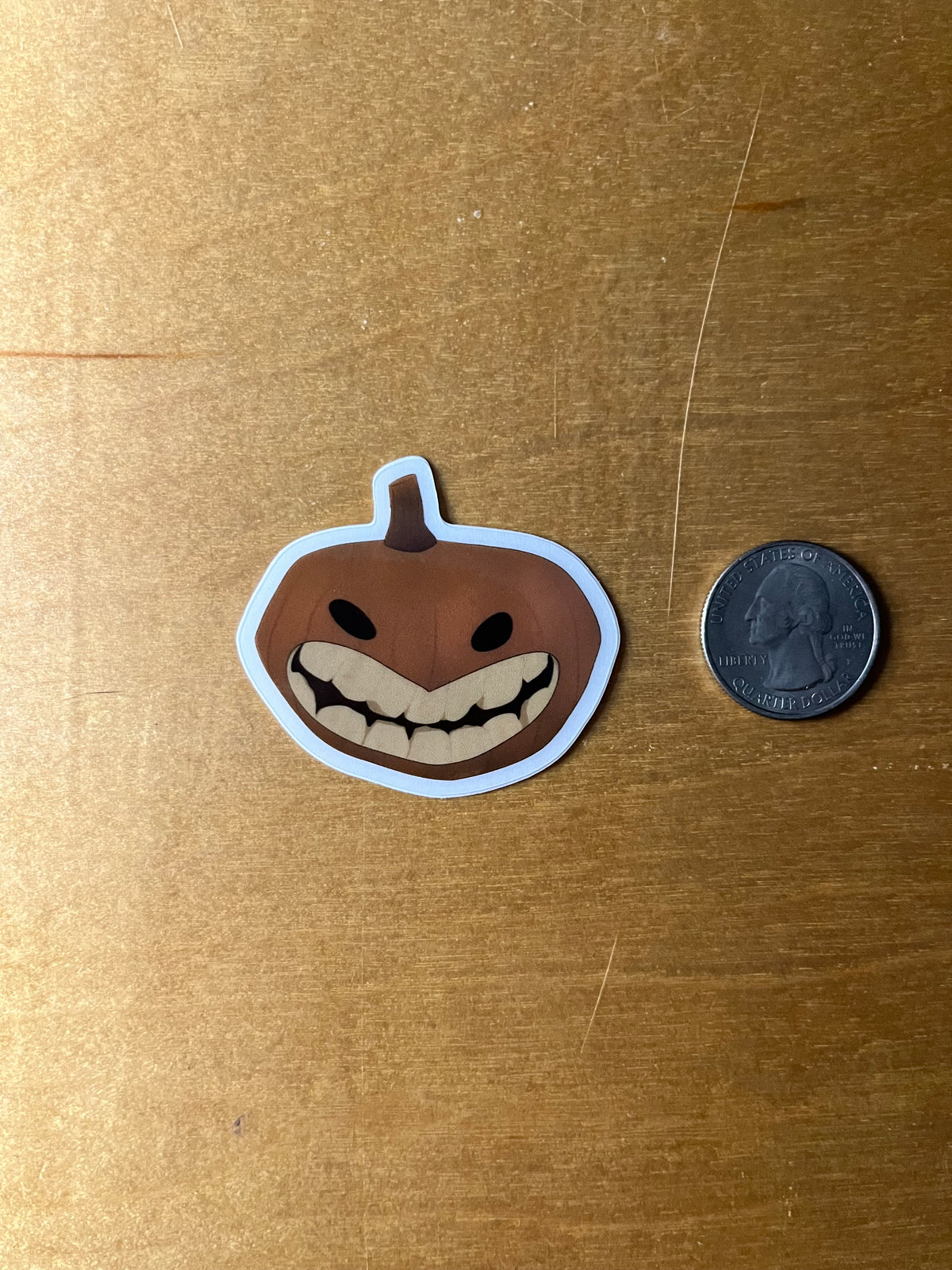Spooky Pumpkin Stickers